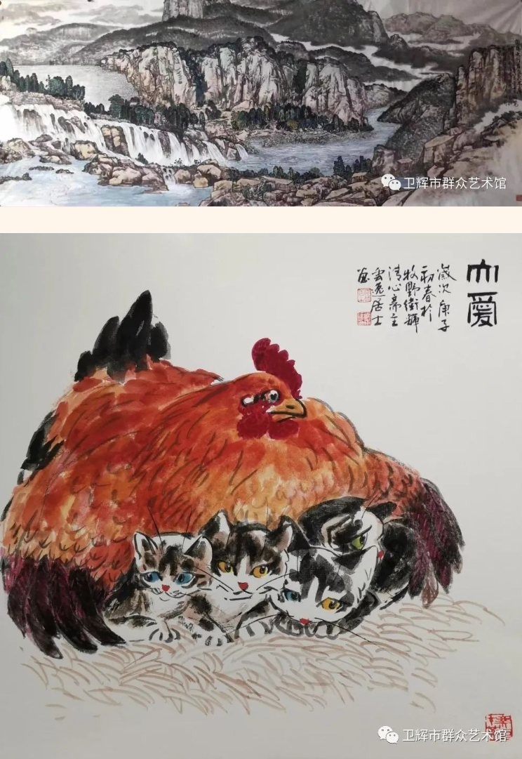 网上展厅老骥伏枥李甫信艺术作品线上展